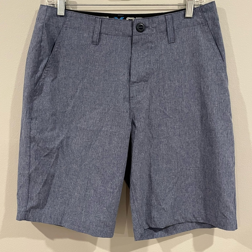 SALT LIFE Shorts Mens Sz 30 SLX-QD Fishing Vapor Stretch Plier Pocket Swim Blue